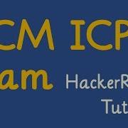 ACM ICPC Team HackerRank Solution