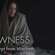 Marion Cotillard As Lady Macbeth Film Excerpt
