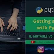 Python Tutorial Mutable And Immutable Types In Python