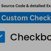 Custom Checkbox CSS Styling Checkbox Pure CSS Tutorial