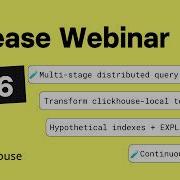 ClickHouse V26 6 Release Webinar