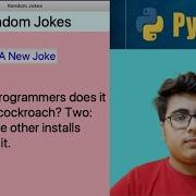 Random Jokes Generator With GUI Using Python Programmer Saiyam Python Tkinter