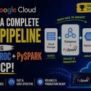 Built A Complete ETL Pipeline Using Dataproc PySpark On GCP