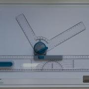 Using The Drawing Board Sliding Ruler And Drafting Head
