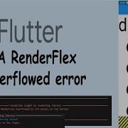 Fix Error Bottom Right Overflow In Flutter RenderFlex Overflowed By Xx Pixels On The Bottom Right