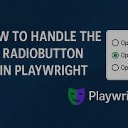 How To Handle Radio Button In Playwright