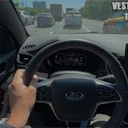 Езда с кондеем тяга разгон и шум 500 километров на Весте СВ кросс 1 8 с 6МКПП в ЖАРУ