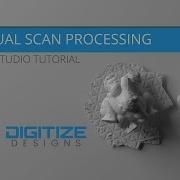 Ручная обработка сканов бесплатный практический проект и руководство Урок по Artec Studio 11