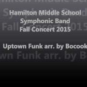 HMS Symphonic Band Fall 2015 Uptown Funk Arr By Bocook