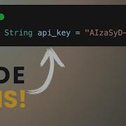 Как БЕЗОПАСНО скрыть свои ключи API на Flutter