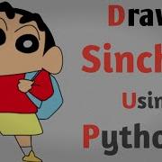 Draw Shinchan Using Python Shinchan In Python 2021 Shorts Short