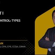 CIA Part 1 Unit 8 Control Types