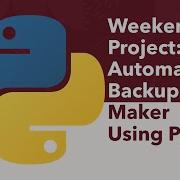 Backup Maker Using Python