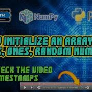 How To Initialize An Array With User Defined Values Numpy Easy Breezy Python Introduction