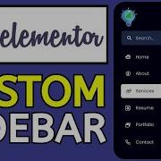 How To Add Custom Sidebar In Elementor WordPress 2024 Update