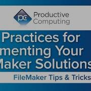 FileMaker Commenting Best Practices