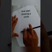 Perfect Circle Without Compass Easy Trick To Draw A Circle Circle Shorts Viral