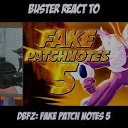 Buster Reaction DBFZ ПОДДЕЛЬНЫЕ ЗАМЕТКИ О ПАТЧЕ 5