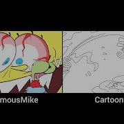 Губка Боб наконец то щёлкает Часть 2 Анонимный Майк против Мультяшного Сида