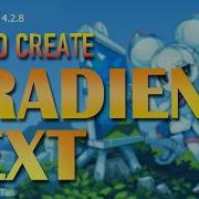 How To Create Gradient Text In Krita Gradient Text Tutorial Guide Krita Version 4 2 8