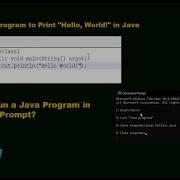 How To Run A JAVA Program In Command Prompt 2 Program To Print Hello World In JAVA