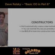 2016 Basic OO In Perl 6 Dave Rolsky