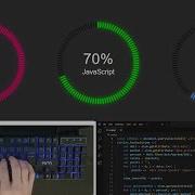 Creating Animated Circular Progress Bar Speedometer With HTML CSS And JavaScript