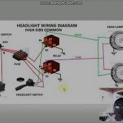 HEADLIGHT WIRING DIAGRAM POSITIVE TRIGGER HIGH SIDE COMMON