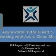 Azure Portal Tutorial Part 3 The Cloud Shell