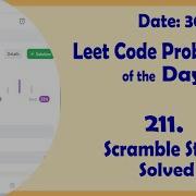 87 Scramble String C Leetcode Daily Challenge