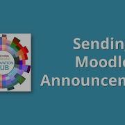 Sending Announcements In Moodle