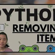 Study Python With Tinateach Removing List Items