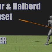 Spear And Halberd Animset Teaser Mocap Animations Marketplace Asset Store