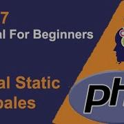 PHP 7 Global Static Variables