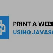 Print A Webpage With Javascript Javascript Add Print Button