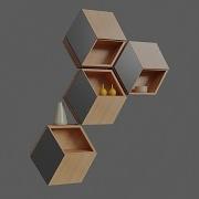 Creating 3D Hexagon Cubish Wall Shelf With BeeGraphy Tutorial For Beginners