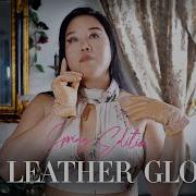 Drawing Flowers On My Leather Gloves For Spring