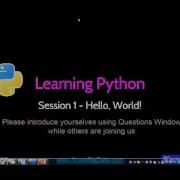 Python Basics Session 1