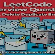 LeetCode 196 SQL Interview Question Delete Duplicate Emails Easy