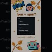 Luarocks Install Lpm
