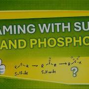 Recognizing Sulfur And Phosphorus Compounds Thiols Sulfones And Phosphines Simplified