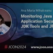 Monitoring Java Application Security With JDK Tools And JFR Events Ana Maria Mihalceanu EN