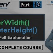 Outerheight And Outerwidth Function In Jquery For Beginners In Hindi By Smart Mind 12