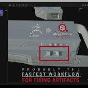 The Fastest Method For Fixing Normal Maps Baking Artifacts In Substance Painter With DRS Tools 6 6