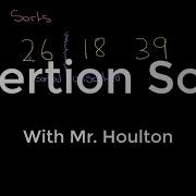 2 1 3 Insertion Sorts Revise GCSE Computer Science