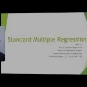 Multiple Regression Part 1