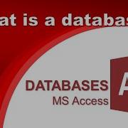MS Access Что такое база данных