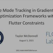 Reliable Mode Tracking In Gradient Based Optimization Frameworks With Flutter Constraints