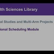 Longitudinal Studies And Multi Arm Projects In REDCap Part 3 Optional Scheduling Module