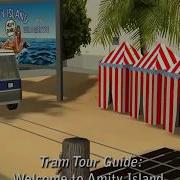 JAWS Scene On Universal Studios Tram Tour Virtual Aerial View